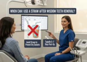 When Can I Use a Straw After Wisdom Teeth Removal?
