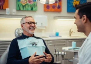 conversation after denture adjustment