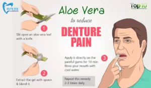 Home Remedies for Fast Healing of Denture Sores