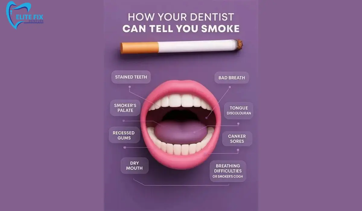 CAN A DENTIST TELL IF YOU VAPE